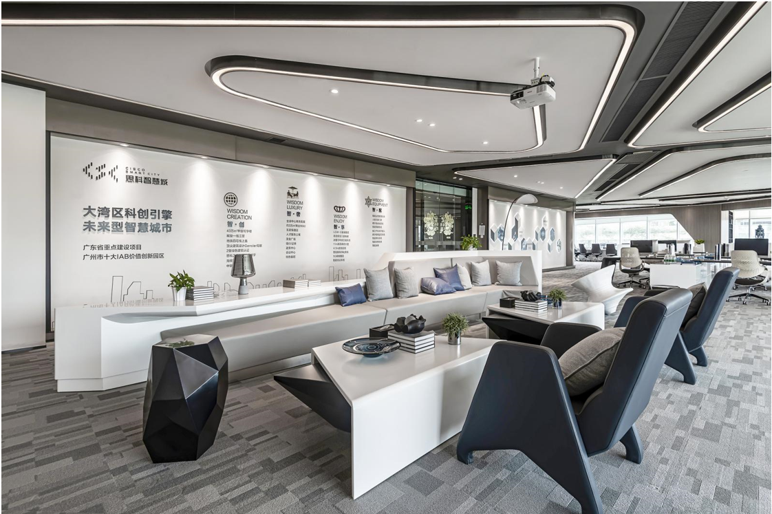 未来的科技办公 — — 广州思科智慧城办公室