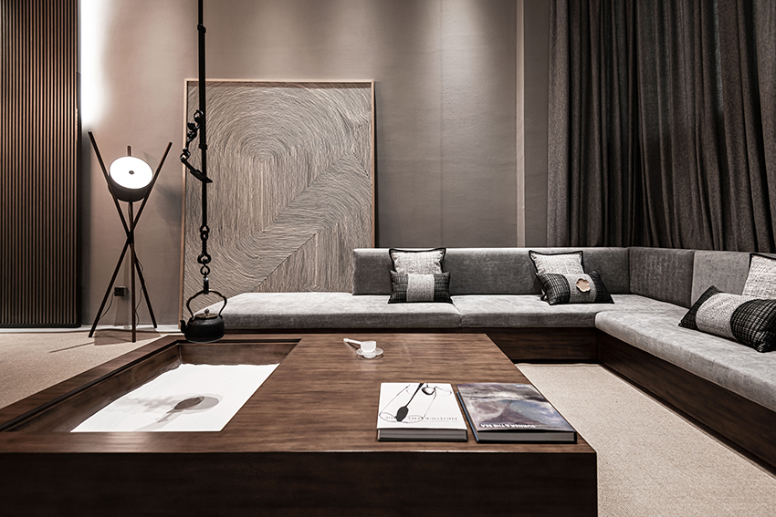 『隐』于峯范都市下的宁境 ——广州天河高唐·云商汇美学体验馆