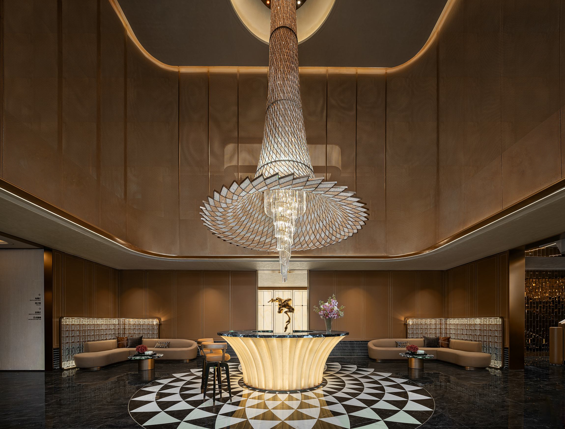 匠著 | 武汉华侨城红坊·云岸二期社区会客厅&泛会所软装：先锋艺境，高定社区生活